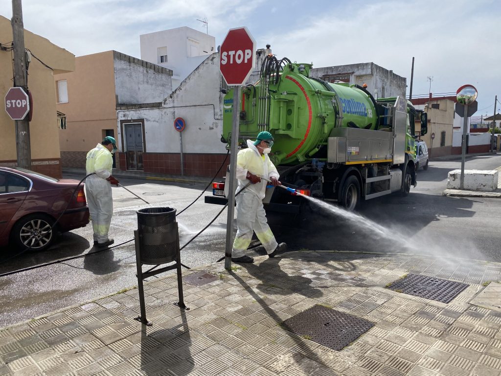 Proyectos de desinfección de Coronavirus en localidades de toda Sevilla - Conlima